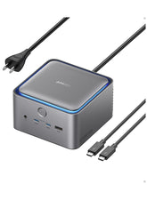 Anker Prime TB5 Docking Station, 14 Ports Thunderbolt 5 Docking Station with 140W Max Charging, 120Gbps Max Transfer, Ambient LED Lighting, Cooling System, Up to 8K Display for Thunderbolt 5/4 Laptops