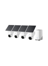 eufy eufy Security SoloCam E42 4-Cam Kit (HomeBase S380), 4K Security Camera Wireless Outdoor, Solar Powered, AI Motion Tracking, Strobe Light, Pan & Tilt, Facial Recognition, Local Storage Up to 16 TB | Best Price UAE | Dubai, Abu Dhabi