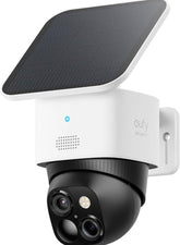 eufy Security SoloCam S340, Solar Security Camera, Wireless Outdoor Camera, 360° Pan & Tilt Surveillance, No Blind Spots, 2.4 GHz Wi-Fi, No Monthly Fee, HomeBase S380 Compatible | Best Price UAE