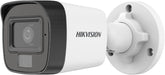 HIKVISION 2MP Outdoor Dual Light + Audio MIC Wired CCTV 1080p Camera DS-2CE16D0T-LPFS with USEWELL BNC/DC for 2MP & Above DVR, White