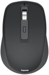 Hama Wireless Bluetooth Wireless Mouse Multi Device 7 Buttons AI Assistant | Bluetooth mouse, black, without clicking noise, 800/1200/1600 dpi, ideal as a computer mouse and laptop mouse