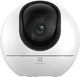 EZVIZ H6 5MP 3K Smart Home Security Wi-Fi Camera, 360掳 Pan/Tilt Indoor IP Camera, Hand Recognition & Control, Connect with Two-Way Talk, Auto-Zoom Tracking, Night Vision (10m), White