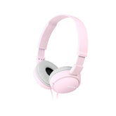 Sony MDR-ZX110AP On-ear headphones Corded Foldable Headset, Black