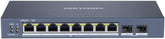 Hikvision Digital Technology DS-3E1510P-SI network switch Managed L2 Gigabit Ethernet (10/100/1000) Power over Ethernet (PoE) Black