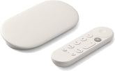 Google TV Streamer 4K - Fast Streaming Entertainment With Voice Search Remote - Watch Movies, Shows, Live TV, and Netflix in 4K HDR - Smart Home Control - 32 GB Storage - Porcelain