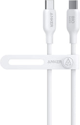 Anker USB C to USB C Cable (240W 3ft), USB 2.0 Bio-Based Charging Cable for iPhone 16/15 Series, MacBook Pro/Air, iPad, Samsung S24/S23, Huawei, Xiaomi, Redmi, Vivo, Oppo and More