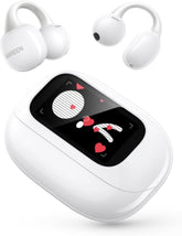 UGREEN ClipBuds Magic Open-ear Wireless Earbuds Clip On Bluetooth Headphone | Smart Touchscreen & Custom Wall Paper Design, Open-ear Comfortable Wearing, 30H Long Playtime, Clear Calls with DNN Tech