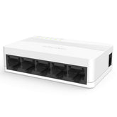 HIKVISION DS-3E0105D-E 10/100 Mbps Ethernet Switch, Provides 5 × 10/100 Mbps Ethernet Ports, Support MAC Address Auto-learning & Aging, Suitable for Home, School, Dormitory, Office