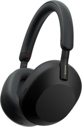 Sony WH 1000XM5 Noise Cancelling Wireless Headphones 30 hours battery life Over ear style Optimised for Alexa and the Google Assistant with built in mic for phone calls Black, One Size