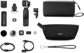 DJI Osmo Pocket 4 Creator Combo, Pocket Gimbal Vlog Camera, 1″ CMOS & 4K/240fps, 3-Axis, 2× Lossless Zoom, 107GB Built-in Storage, Mic 3 Transmitter, Osmo Mini Tripod, UAE Version, Official Warranty