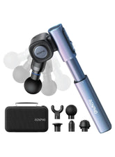 RENPHO Massage Gun with Adjustable Angles and Extension Handle Handheld Percussion Muscle Massager Deep Tissue with Portable Carry Case for Men Women Extend 2 | Best Price UAE | Dubai, Abu Dhabi