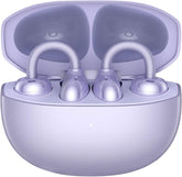 HONOR Choice Earbuds CLIP (2025 Model) Wireless Earphones, Open-Ear Bluetooth Earbuds, Feather-Like Wearing, 36 Hour Long Battery Life, Purple
