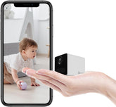 EZVIZ CB2 Security Camera with Battery, 1080p WiFi camera, Mini Camera with Smart Human Motion Detection, Two Way Talk with Magnetic Base, Night Vision, Supports Cloud & SD card Storage(White)