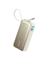 Anker Nano Power Bank, 10,000mAh Portable Charger with Built-In USB-C Cable, 30W Max Output, for iPhone 17/16 Series, MacBook, AirPods, and More | 1 x USB-C and 1 x USB-A, for iPhone 17 / 16 / 15 / 14, MacBook, Galaxy, iPad, AirPods and more
