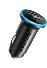 Anker USB C Car Charger Adapter, 52.5W Cigarette Lighter USB Charger, 323 Car Charger with 30W PowerIQ 3.0 Fast Charging for iPhone 17/16 Series, Samsung, Huawei, Xiaomi, Redmi, Vivo, Oppo