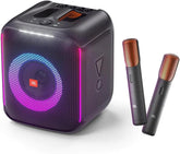 JBL Partybox Encore Portable Party Speaker with 2 Digital Wireless Mic, 100W Powerful Sound, Dynamic Light Show