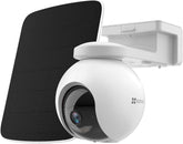 EZVIZ 4G LTE & WiFi Solar Security Camera, 4K Auto Tracking, EB8 Pro 4G Kit | 4G LTE & Wi-Fi Solar Camera, 4K 8MP Auto Tracking, Human/Vehicle/Animal Detection, Color Night Vision, No Subscription, IP65