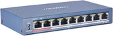 HIKVISION DS-3E0109P-E/M(B) Layer 2 100m Poe Switch, Based on Wire-speed Forwarding, Supports Ethernet Poe Power Supply & Extend Mode, Power Supply Distance Reaches 250m