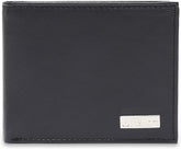 Bi-Fold Organised Wallet Flat Nappa Genuine and Smooth Leather Upper IM2021XDA0004-400-Navy Blue