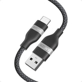 Anker Car Carplay USB to USB C Cable for iPhone17/16, Upcycled Braided USB A to USB C Car Charger Cord for Samsung Note20 and More (USB 2.0, 3FT)