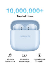 HUAWEI FreeBuds SE 2 In-ear Earphones, True Wireless Earbuds, 40-Hour Battery Life, IP54 Water and Dust Proof, Compact and Comfortable, Isle Blue | Best Price UAE | Dubai, Abu Dhabi