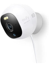 Security Solo OutdoorCam, All-in-One Outdoor Security Camera with 2K Resolution, Spotlight, Color Night Vision, No Monthly Fees, Wired Camera, Security Camera Outdoor, IP67 Weatherproof
