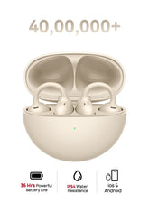 HUAWEI FreeClip Wireless Earphones, Bluetooth Earbuds, Futuristic Aesthetic Design, Feather-Like Wearing, Open-Ear Listening, Long Battery Life, iOS And Android Beige | Best Price UAE | Dubai, Abu Dhabi