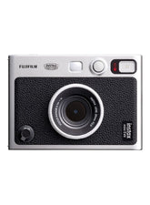 Instax Mini EVO Hybrid Instant Camera – Black (USB-C) | Instant Print with Digital Preview, Creative Modes & Built-In Selfie Mirror