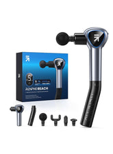 RENPHO Muscle Massage Gun with Removable Handle, RENPHO Reach Massage Gun, 5 Speed, 4 Massage Heads, 2 in 1 Deep Tissue Hand Massager | Best Price UAE | Dubai, Abu Dhabi