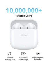 HUAWEI FreeBuds SE 2 In-ear Earphones, True Wireless Earbuds, 40-Hour Battery Life, IP54 Water and Dust Proof, Compact and Comfortable, Ceramic white | Best Price UAE | Dubai, Abu Dhabi