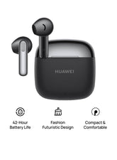HUAWEI FreeBuds SE 3 Fashion Earbuds, Wireless Bluetooth 5.4 Earphone, 42-Hour Battery Life, Fine-grained Meets Futuristic, 3-Hour Listening on a 10-minute Charge, IP54, iOS & Android Black | Best Price UAE | Dubai, Abu Dhabi
