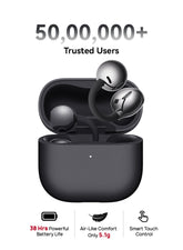 HUAWEI FreeClip 2 Wireless Earphones, Bluetooth Earbuds, Airy C-bridge Design, Adaptive Open-ear Listening, Crystal-clear Calls, 38 Hours Long Battery Life, Compatible with iOS & Android, IP57, Black | Best Price UAE | Dubai, Abu Dhabi