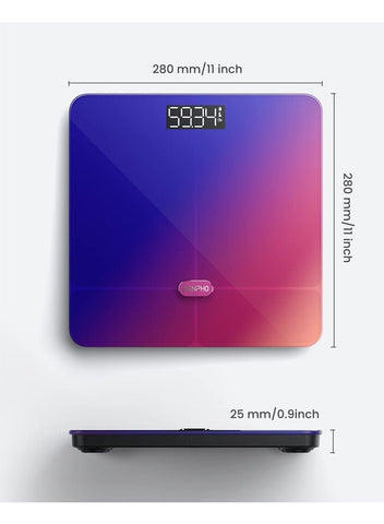 RENPHO RENPHO Smart Scale for Body Weight FSA HSA Store Eligible Elis 2 Weight Scale with Pregnancy Mode High Precision Digital Bathroom Scale - Gradient | Best Price UAE | Dubai, Abu Dhabi