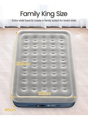 iDOO iDOO Air Bed Inflatable Double Mattress with Built-in Electric Pump, 152 x 203 x 46CM Queen, 3 Mins Quick Self-Inflation/Deflation Air Mattress, Portable Blow Up Bed for Camping Travel Home, 295kg MAX | Best Price UAE | Dubai, Abu Dhabi