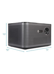 Fhd Lumens Auto Focus Ti Dlp Led Wireless Projection 10W Spk Bt Up To 100 Inch Display Con Rat 1500:1 Keystone Correction MP2000 PRO Space Grey