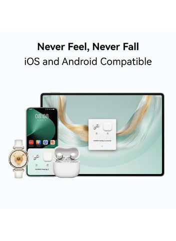 HUAWEI FreeClip 2 Wireless Earphones, Bluetooth Earbuds, Airy C-bridge Design, Adaptive Open-ear Listening, Crystal-clear Calls, 38 Hours Long Battery Life, Compatible with iOS & Android, IP57, Blue | Best Price UAE | Dubai, Abu Dhabi
