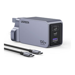 Ugreen X757 Nexode Pro 100W PD GAN Charger (3C1A) with 100W USB-C to USB-C Cable