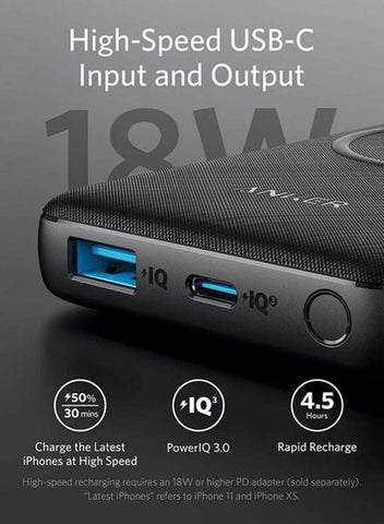 Anker Wireless Power Bank 10,000mAh PD, PowerCore III 10K Wireless Portable Charger with Qi-certified 10W Wireless Charging and 18W USB-C Quick Charge for iPhone 16/16 Pro/16 Pro Max/15/15 Pro/15 Pro Max, iPad | Best Price UAE | Dubai, Abu Dhabi
Loading.