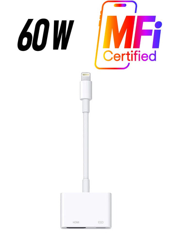 Apple Lightning To HDMI Digital AV Adapter White | Best Price UAE | Dubai, Abu Dhabi