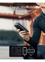Anker Wireless Power Bank 10,000mAh PD, PowerCore III 10K Wireless Portable Charger with Qi-certified 10W Wireless Charging and 18W USB-C Quick Charge for iPhone 16/16 Pro/16 Pro Max/15/15 Pro/15 Pro Max, iPad | Best Price UAE | Dubai, Abu Dhabi
Loading.