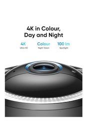 eufy eufy Security 4G LTE Cam S330 with Wi-Fi, 4K UHD Pan Tilt, Wireless, Solar Powered with Solar Panel, AI Human/Vehicle Tracking, with SIM Card | Best Price UAE | Dubai, Abu Dhabi