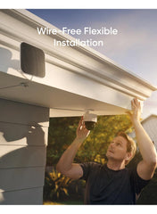 eufy Security SoloCam S340, Solar Security Camera, Wireless Outdoor Camera, 360° Pan & Tilt Surveillance, No Blind Spots, 2.4 GHz Wi-Fi, No Monthly Fee, HomeBase S380 Compatible | Best Price UAE