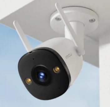Imou Bullet 2E 3MP Outdoor Security Camera with AI Human Detection, Night Vision, and Two-Way Audio