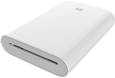 Xiaomi Portable Photo Printer 300dpi Pocket Mini AR with DIY Share 500 mAh Image Zinc Paper Printer, White, A8, TEJ4018GL, M