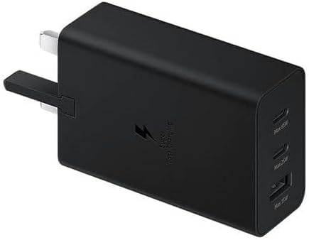 Samsung 65W Power Adapter Trio, Black, EP-T6530NBEGAE