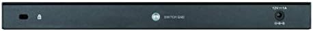 D-Link DGS-1016S 16-Port Gigabit Unmanaged Switch, Fanless, Low Profile, Metal Housing, Desktop/Wall Mount, Plug-and-Play, 802.1p QoS, 802.3az EEE black DGS-1016S