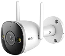 Imou Bullet 2S F1.0 Big Aperture Security Camera Outdoor 4MP 1440P, Colorful Night Vision,Built-in Spotlight, AI Human Motion Detection, IP67 Weatherproof, 30m Night Vision IP Wi-Fi Camera