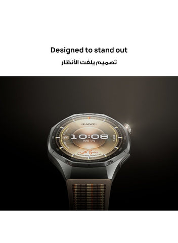 HUAWEI WATCH GT 6 Pro 46mm Smart Watch, 1.47-Inch Display, up to 21 days battery life, Compatible with iOS & Android, ECG Analysis, Health Monitor, Black | Best Price UAE | Dubai, Abu Dhabi