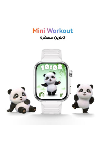 WATCH FIT 5 Pro Smartwatch, 44.5mm FullView Display, iOS & Android, upto10 Days Battery Life, Golf, Health Management, Sleep & Heart Monitor, ECG, NFC, Mini Work-out, White