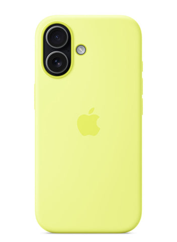 iPhone 17 Silicone Case with MagSafe - Neon Yellow
